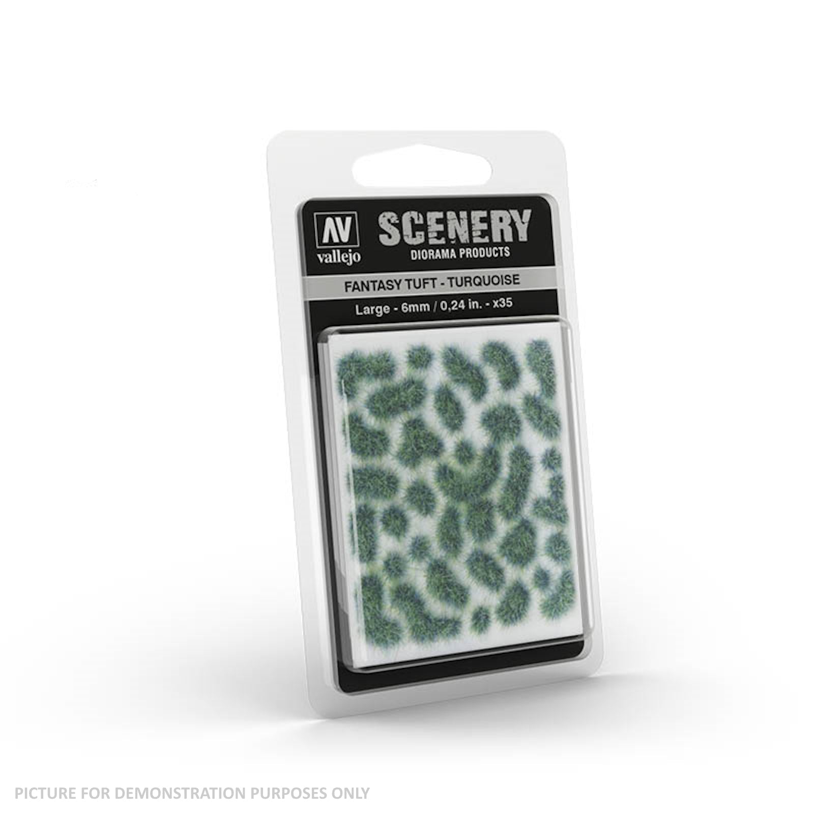 Vallejo Scenery - Fantasy Tuft - Large - Turquoise